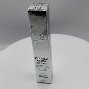 LANCOME L'ABSOLU GLOSS CREAM Shine Lip Color 213 Atelier Parisie 0.27oz/8ml NIB